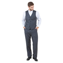 Load image into Gallery viewer, Men's Modern-Fit 3pc Pinstripe Suit, Notch Lapel