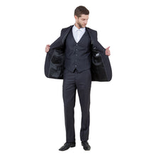 Load image into Gallery viewer, Men's Slim-Fit 3pc Suit, Notch Lapel