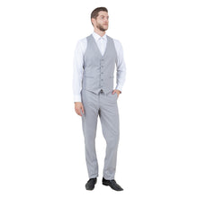 Load image into Gallery viewer, Men's Slim-Fit 3pc Suit, Notch Lapel