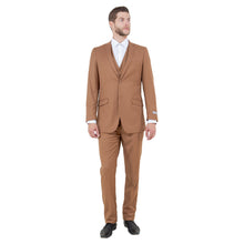 Load image into Gallery viewer, Men's Slim-Fit 3pc Suit, Notch Lapel