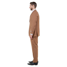 Load image into Gallery viewer, Men's Slim-Fit 3pc Suit, Notch Lapel