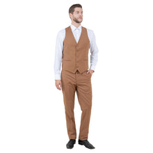 Load image into Gallery viewer, Men's Slim-Fit 3pc Suit, Notch Lapel