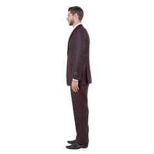 Load image into Gallery viewer, Men's Modern-Fit 3pc Sharkskin Suit Set