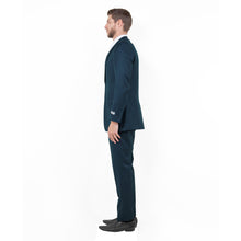Load image into Gallery viewer, Mid. Navy Solid 2-PC Slim Fit Performance Stretch Suits