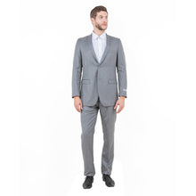 Load image into Gallery viewer, Earth Tan Men's 2pc Sharkskin Suit Slim-Fit