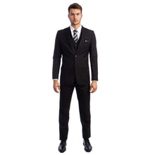 Load image into Gallery viewer, Men's 3pc Solid Suit, Notch Lapel