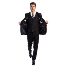 Load image into Gallery viewer, Men's 3pc Solid Suit, Notch Lapel