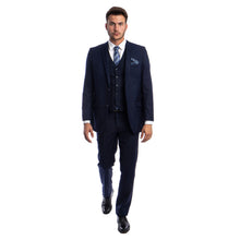 Load image into Gallery viewer, Men's 3pc Solid Suit, Notch Lapel