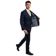 Load image into Gallery viewer, Men's Skinny-Fit Solid 3pc Suit