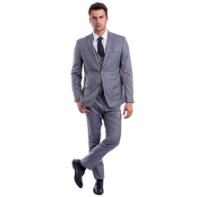 Load image into Gallery viewer, Men's Skinny-Fit Solid 3pc Suit