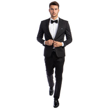 Load image into Gallery viewer, Men's Skinny-Fit 2pc Suit w/ Peak Lapel