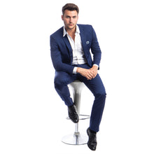 Load image into Gallery viewer, Men's Skinny-Fit 2pc Suit w/ Peak Lapel