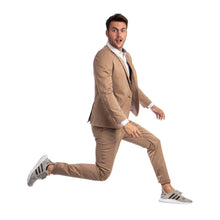 Load image into Gallery viewer, Men's Skinny-Fit 2pc Suit w/ Peak Lapel