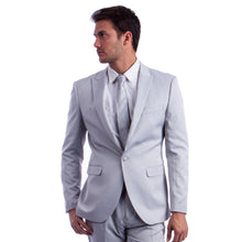 Load image into Gallery viewer, Men's Skinny-Fit 2pc Suit w/ Peak Lapel