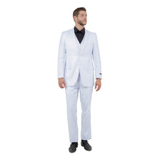 Load image into Gallery viewer, Men's Modern-Fit 3-Piece Suit Set w/ Jacket, Vest and Pants