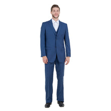 Load image into Gallery viewer, Men's Modern-Fit 3-Piece Suit Set w/ Jacket, Vest and Pants