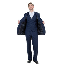 Load image into Gallery viewer, Men's Modern-Fit 3-Piece Suit Set w/ Jacket, Vest and Pants