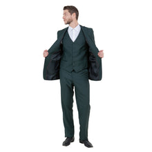 Load image into Gallery viewer, Men's Modern-Fit 3-Piece Suit Set w/ Jacket, Vest and Pants