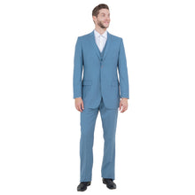 Load image into Gallery viewer, Men's Modern-Fit 3-Piece Suit Set w/ Jacket, Vest and Pants