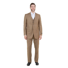 Load image into Gallery viewer, Men's Modern-Fit 3-Piece Suit Set w/ Jacket, Vest and Pants