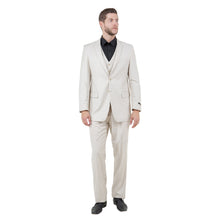 Load image into Gallery viewer, Men's Modern-Fit 3-Piece Suit Set w/ Jacket, Vest and Pants