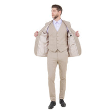 Load image into Gallery viewer, 4-Way Stretch Mens 3pc Suit Set (Made to Move)