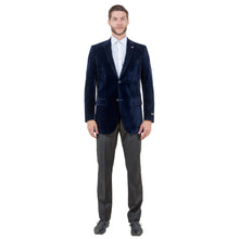 Load image into Gallery viewer, Men's Modern Fit Velvet Blazer Only