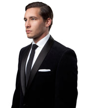 Load image into Gallery viewer, Men's Slim-Fit Tuxedo Sport Coat w/ Satin Shawl Lapel