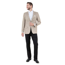 Load image into Gallery viewer, Mens Notch Lapel Blazer Only a Linen Look
