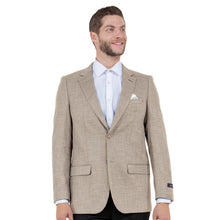 Load image into Gallery viewer, Mens Notch Lapel Blazer Only a Linen Look
