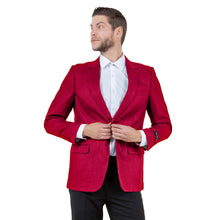 Load image into Gallery viewer, Mens Notch Lapel Blazer Only a Linen Look