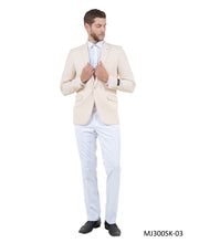 Load image into Gallery viewer, Mens Peak Lapel Blazer Only Solid Pattern