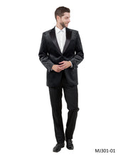 Load image into Gallery viewer, Men's Modern Fit Sport Coat w/ Satin Peak Lapel