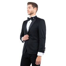 Load image into Gallery viewer, Men's Tailored-Fit Suits Separates Tuxedo Jacket w/ Notch Lapel