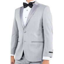 Load image into Gallery viewer, Men's Tailored-Fit Suits Separates Tuxedo Jacket w/ Notch Lapel