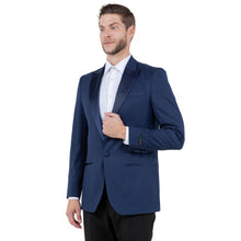 Load image into Gallery viewer, Men's Tailored-Fit Suits Separates Tuxedo Jacket w/ Peak Lapel