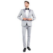 Load image into Gallery viewer, Men's Tailored-Fit Suits Separates Tuxedo Jacket w/ Peak Lapel