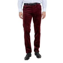 Load image into Gallery viewer, Men's Slim-fit Velvet Suits Separates, Pants