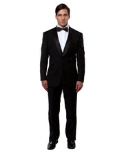 Load image into Gallery viewer, Men's Tuxedo 2pc Solid Satin Shawl Collar With Matching Solid Pants For All Occasions