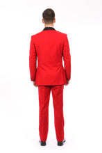 Load image into Gallery viewer, Men's Tuxedo 2pc Solid Satin Shawl Collar With Matching Solid Pants For All Occasions