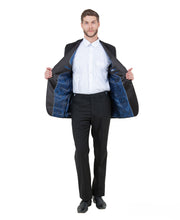 Load image into Gallery viewer, Mens Tuxedo Bryan Michaels Slim Fit Two Button Jacket with Satin Notch' Lapel & Matching Pants
