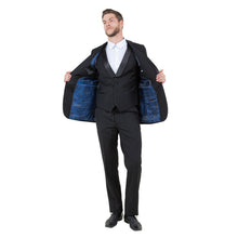 Load image into Gallery viewer, Men's 3pc Tuxedo w/ Satin Shawl Collar & Expandable Clip Pants