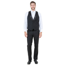 Load image into Gallery viewer, Men's 3pc Tuxedo w/ Satin Shawl Collar & Expandable Clip Pants