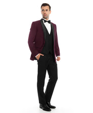 Load image into Gallery viewer, Men's Tuxedo 2pc Solid Satin Shawl Collar With Matching Satin Solid Pants For All Occasions