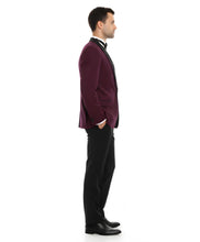 Load image into Gallery viewer, Men's Tuxedo 2pc Solid Satin Shawl Collar With Matching Satin Solid Pants For All Occasions