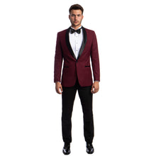 Load image into Gallery viewer, Men's 2pc Tuxedo Set W/ Satin Shawl Collar