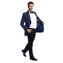 Load image into Gallery viewer, Men's 2pc Tuxedo Set W/ Satin Shawl Collar