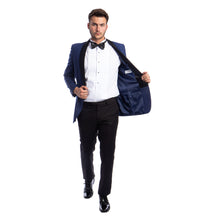 Load image into Gallery viewer, Men's 2pc Tuxedo Set W/ Satin Shawl Collar