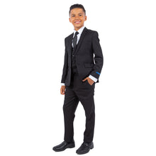 Load image into Gallery viewer, Perry Ellis Boy's 5pc Solid Suit