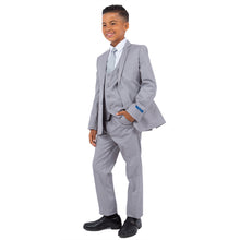 Load image into Gallery viewer, Perry Ellis Boy's 5pc Solid Suit